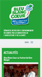 Mobile Screenshot of bleu-blanc-coeur.org